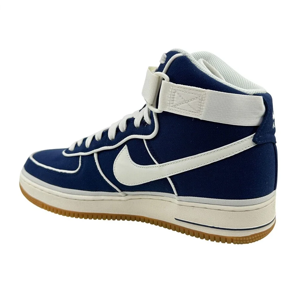 Nike Air Force 1 High '07 LV8 Binary Blue Black Mens Size 11.5 Athletic Sneaker